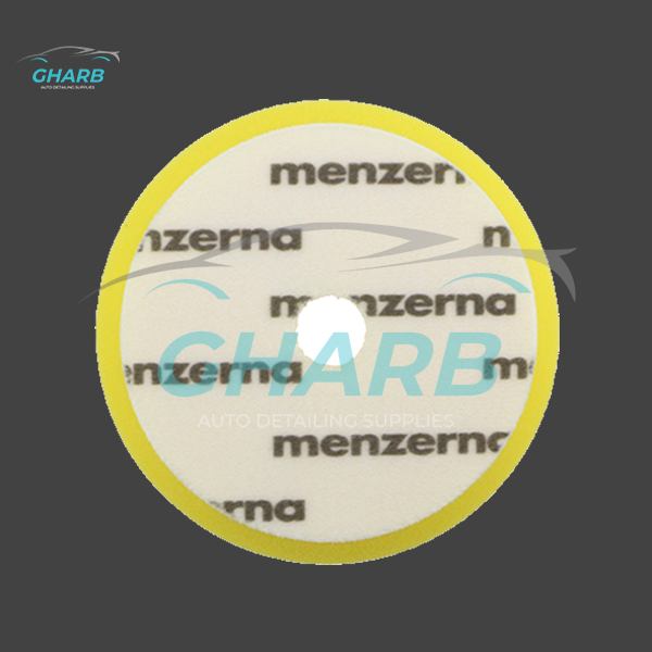 پد پولیش متوسط زرد 130 میلی متری منزرنا