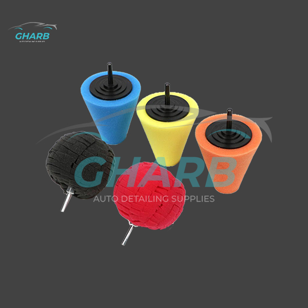 كیت 5 عدد پد پولیش فلز و رینگ سر دريلی سورین بو