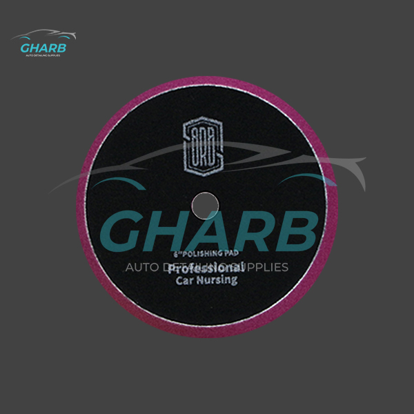 پد پولیش زبر دوکاره زرشکی 125 میلی متری سورین بو