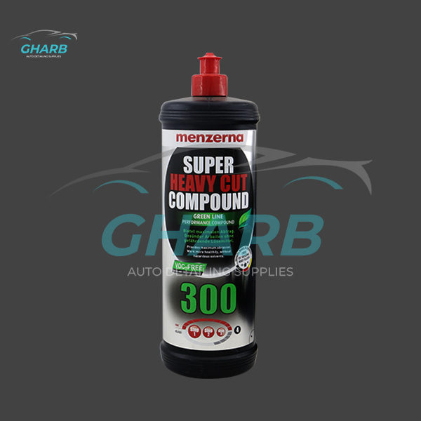 پولیش خیلی زبر 300 یک لیتری سبز منزرنا