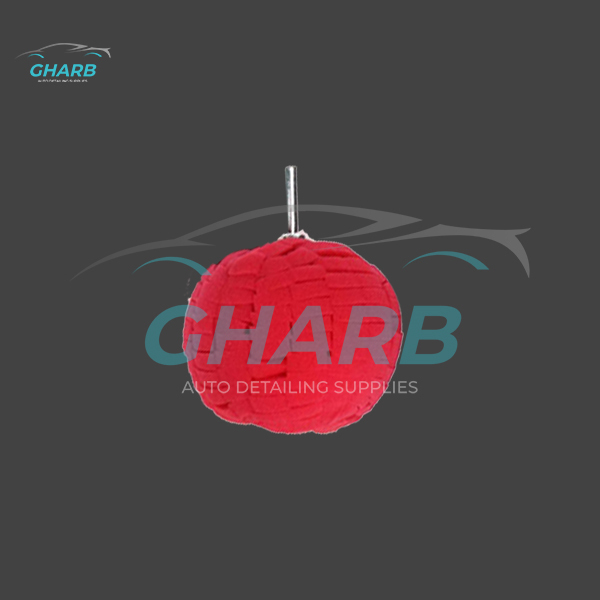 پد پولیش سر دریلی قرمز مخصوص رینگ و سطوح فلزی سورین بو