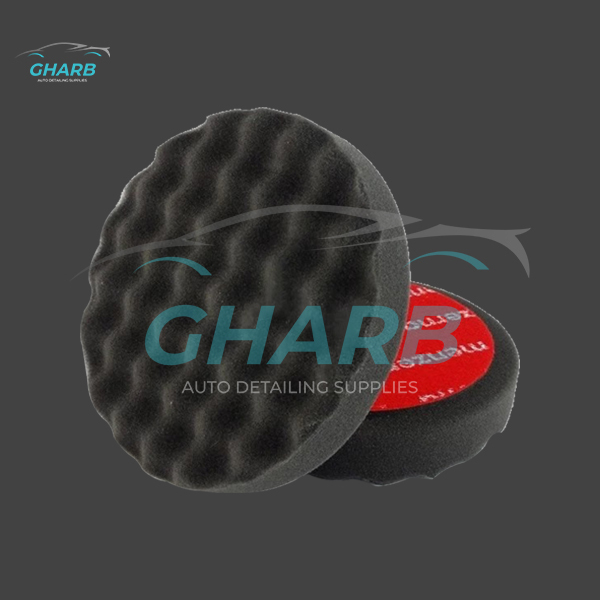 پد پولیش نرم روتاری 130 میلی متری مشکی منزرنا