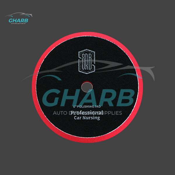 پد پولیش نرم دوکاره قرمز 125 میلی متری سورین بو