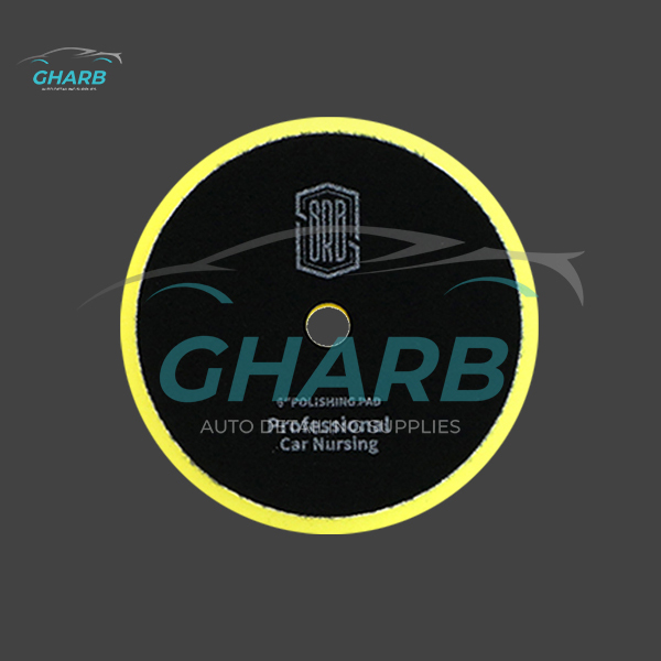 پد پولیش متوسط دوکاره زرد 125 میلی متری سورین بو