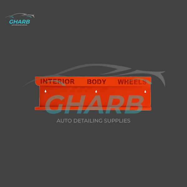 هولدر دیواری اسپری و قلم دیتیلینگ 100 سانتی متری قرمز مدل Detailing Brush & Bottle Holder