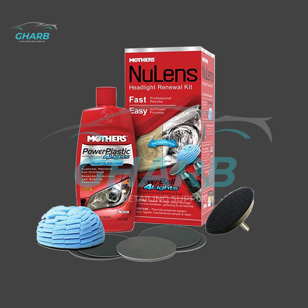 کیت کامل پولیش چراغ خودرو مادرز